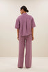 By-Bar cris linen blouse lavender